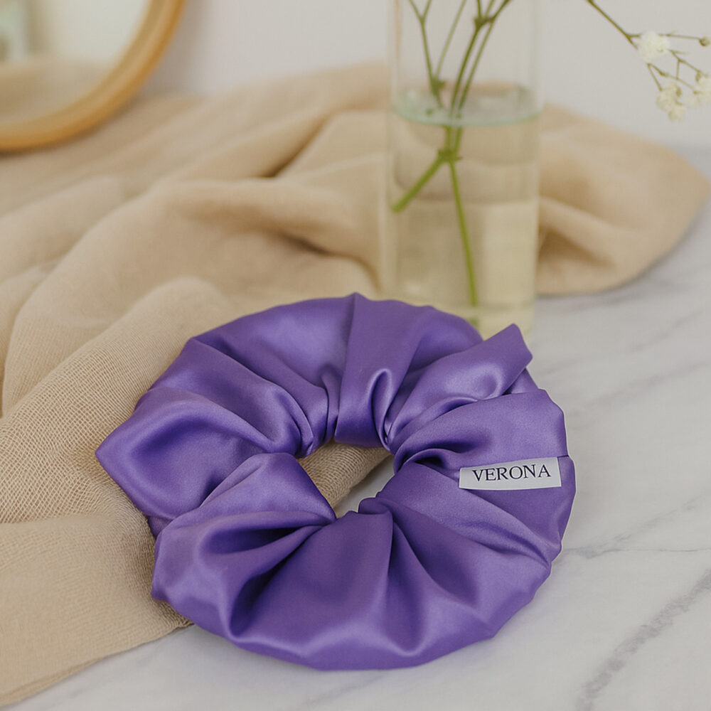 Scrunchie de satín - Image 3