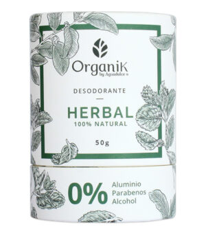 Organik Desodorante Herbal 50g